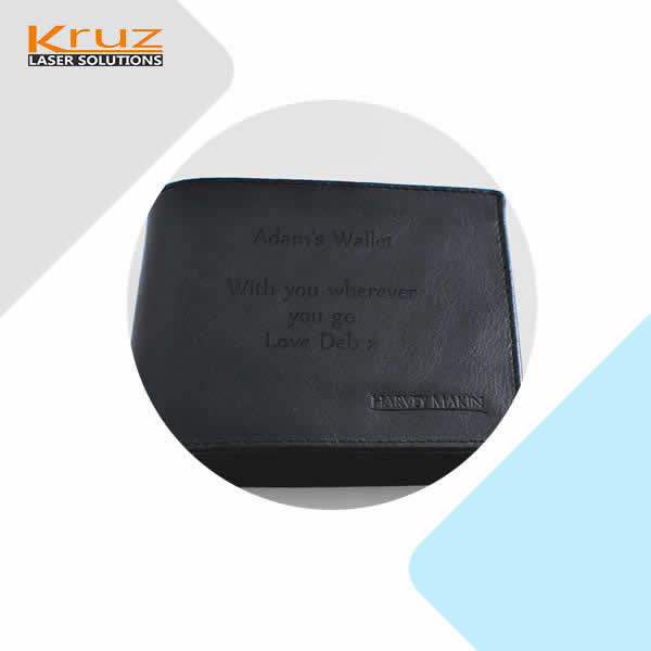 leather laser marking